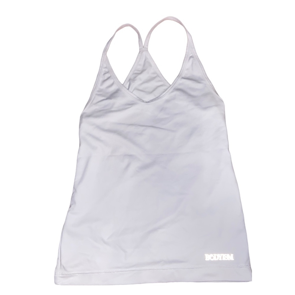 Bodyism Women’s White Racerback Tank Top